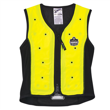 Picture of Ergodyne Chill-Its 6685 Premium Dry Evaporative Cooling Vest Lime M (12673)