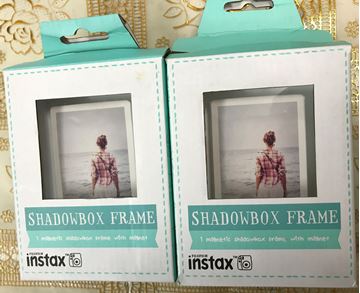 Picture of Fujifilm Instax Shadowbox Frame PACK OF TWO + FREE SHIPPING