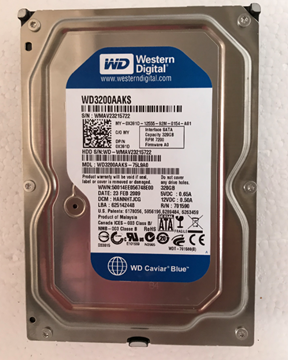 Picture of Western Digital  320 GBHard drive for desktop + Free Shipping