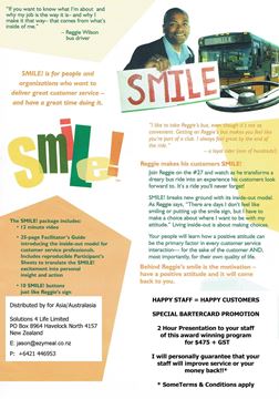 Picture of Smile!!  Customer Service Training Program