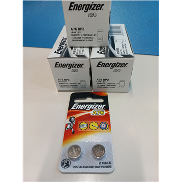Picture of ENERGIZER A76 BATTERIES x 72 Pces (36 x Cards of 2 per Card) - PROMO146