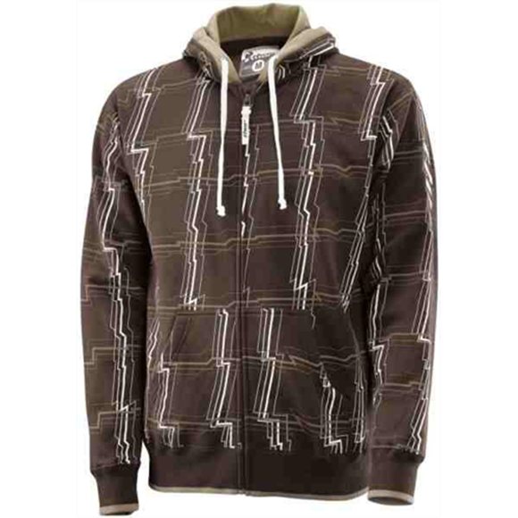 Picture of Mens Zip Hoody Thor MX Switch Brown Small