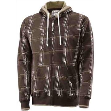 Picture of Mens Zip Hoody Thor MX Switch Brown Small