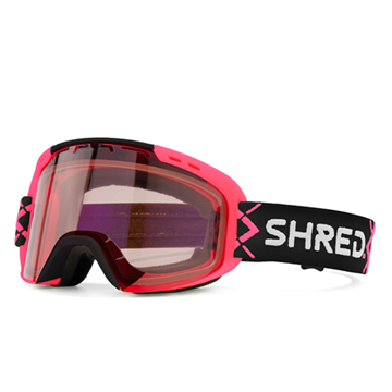 Picture of Goggles SHRED Amazify MTB Bigshow Black/Pink - CBL Amber + Clear