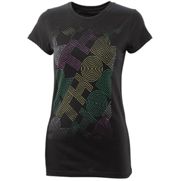 Picture of Womens T-Shirt Thor MX Mazed Black Small