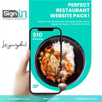 Picture of Perfect Restaurant Website Pack!