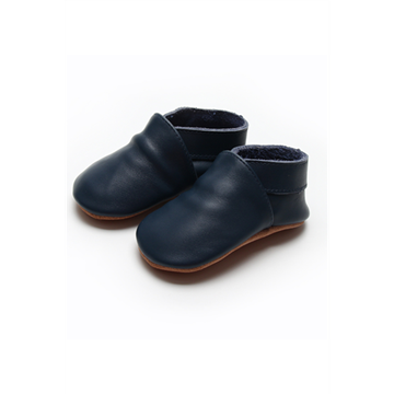Picture of Soft Sole Leather Shoes - Dark Blue