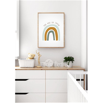 Picture of Modern Rainbow - Nursery Printable Art