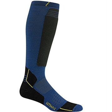 Picture of Ski Socks - Hellion Pro - Wigwam - Azure Blue- Medium