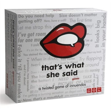 Picture of Card Game - That's What She Said
