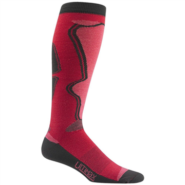 Picture of Ski Socks - Moto - Wigwam - Burnt Rose - Medium