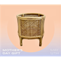 Picture of natural rattan indoor planter / decorative basket