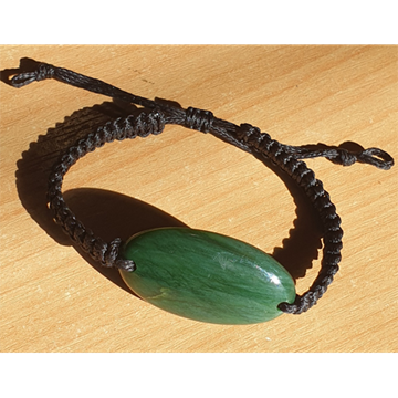 Picture of Pounamu Bracelets with adjustable plaited cord  GB102BX