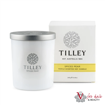 Picture of Tilley - Spiced Pear Soy Wax Candle - 240g - Delivery Included