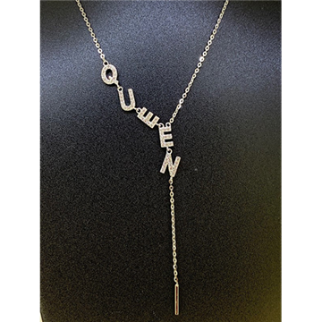 Picture of Sterling silver rhodium necklace (106639)