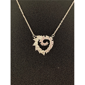 Picture of Sterling silver rhodium necklace (105654)