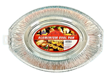 Picture of (HW1007) Aluminium Tray Oval Deep- 46 x 34 x 7.6cm  - 1 Carton (72pcs)
