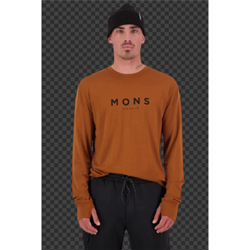 Picture of MONS - YOTEI CLASSIC LONG SLEEVE MERINO SIZE XL