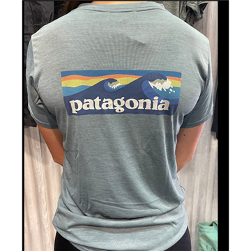 Picture of PATAGONIA - Women's Capilene® Cool Daily Graphic Shirt - Waters