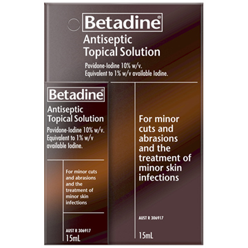 Picture of Betadine Topical Antiseptic Solution