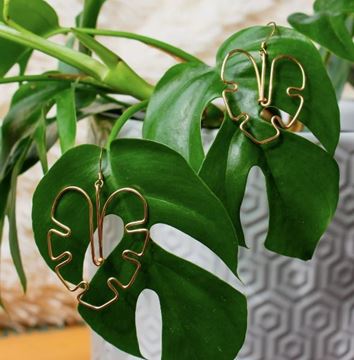 Picture of Monstera Earrings