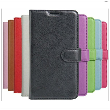 Picture of Leather Phone Wallet for ZTE Smartphones - with built in stand