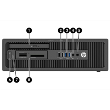 Picture of Business HP EliteDesk 800 G1 SFF PC / 240GB SSD / 8GB / WINDOWS 10 PRO