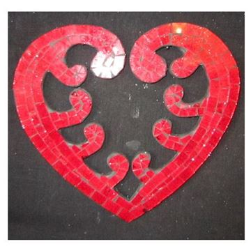Picture of Heart Koru Mosaic